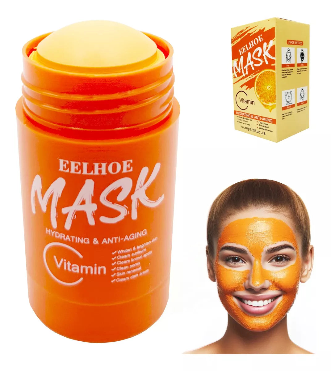 Eelhoe maska sa vitaminom C - sjaj mladalačke svežine Azijashop