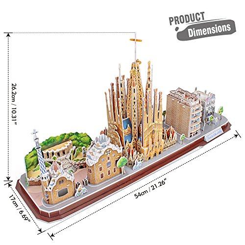 Maketa slagalica Barcelona - Azijashop