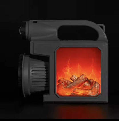 Led lampa sa efektom kamina-prenosna punjiva lampa Azijashop