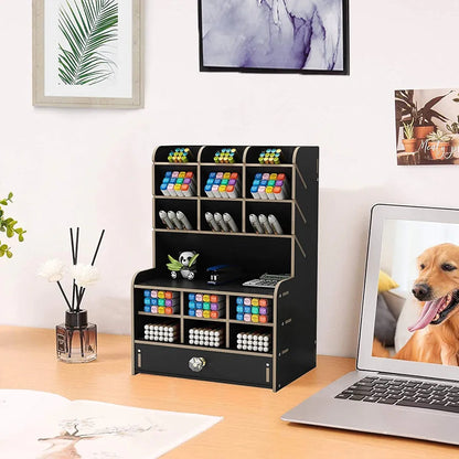 Multifunkcionalni Drveni Organizator Stola "Majstor Reda" Azijashop