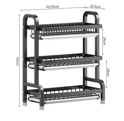 Stalak susac za sudove 3 nivoa - Azijashop