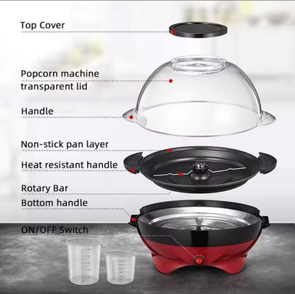 Mašina za pravljenje kokica 850W - Azijashop