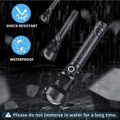 Snažna taktička baterijska LED lampa - Azijashop