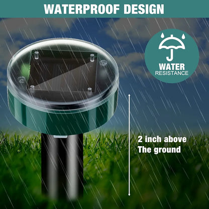 Rasterivač krtica solarni 2 kom - Azijashop