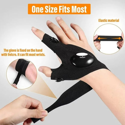 Rukavice sa LED osvetljenjem - Azijashop