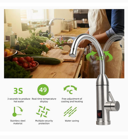 Slavina za toplu vodu INOX Grejac vode - Azijashop