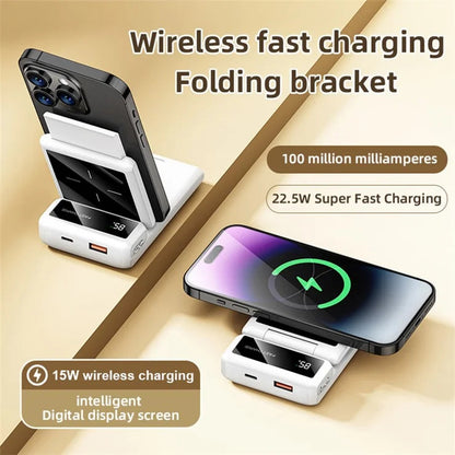 Bezicni Punjac 22.5W Sklopivi Azijashop