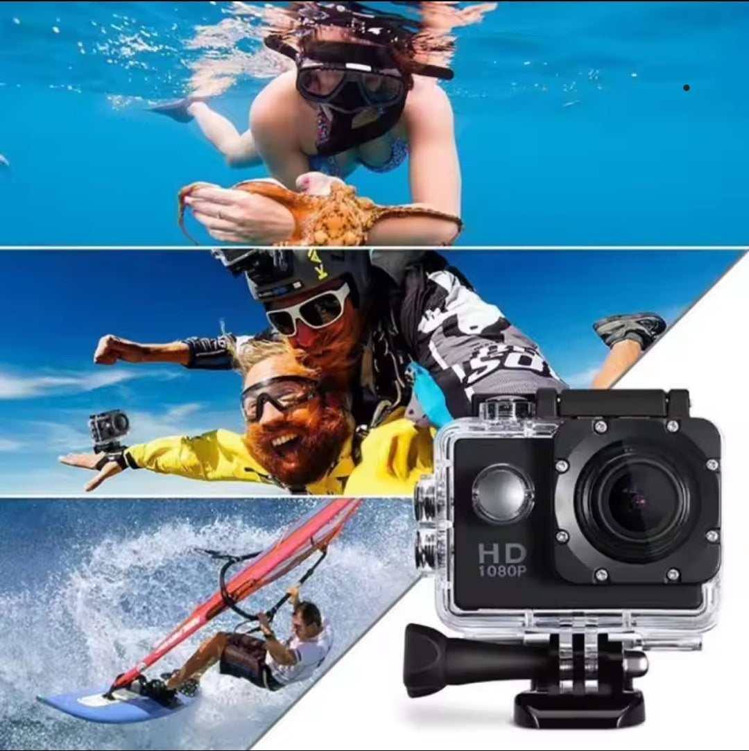 Akciona kamera vodootporna 1080P - Azijashop