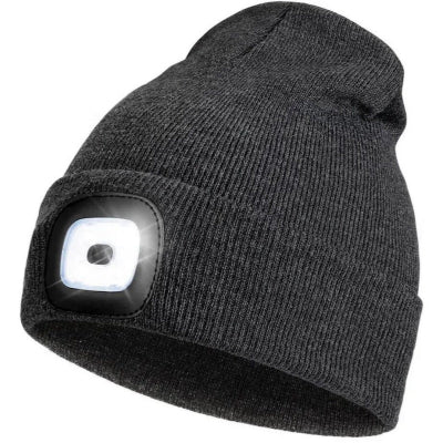Zimska kapa sa led svetlom punjiva uniseks idealna za trcanje setnju rad na otvorenom topla i moderna
