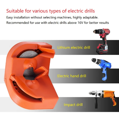 Alat za oštrenje burgija pogodan za litijumske elektricne rucne i udarne busilice preporucuje se napon iznad 18V