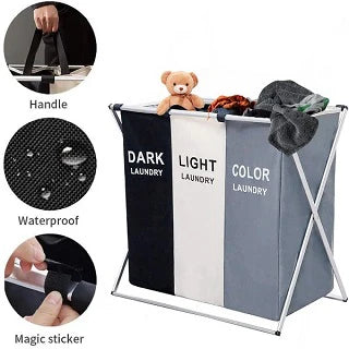 Korpa za ves 3 dela - Azijashop