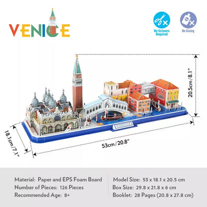 Maketa Puzzle Venice - Azijashop