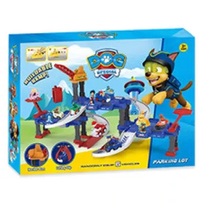 Pakovanje kutija za set Patrolne Sape Paw Patrol staza garaza figure Chase Sky Mighty Pups za decu