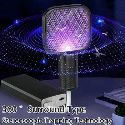 Lampa za komarce sa 360 stepeni steroskopskom tehnologijom mamljenja prenosivi zapper na USB punjenje.