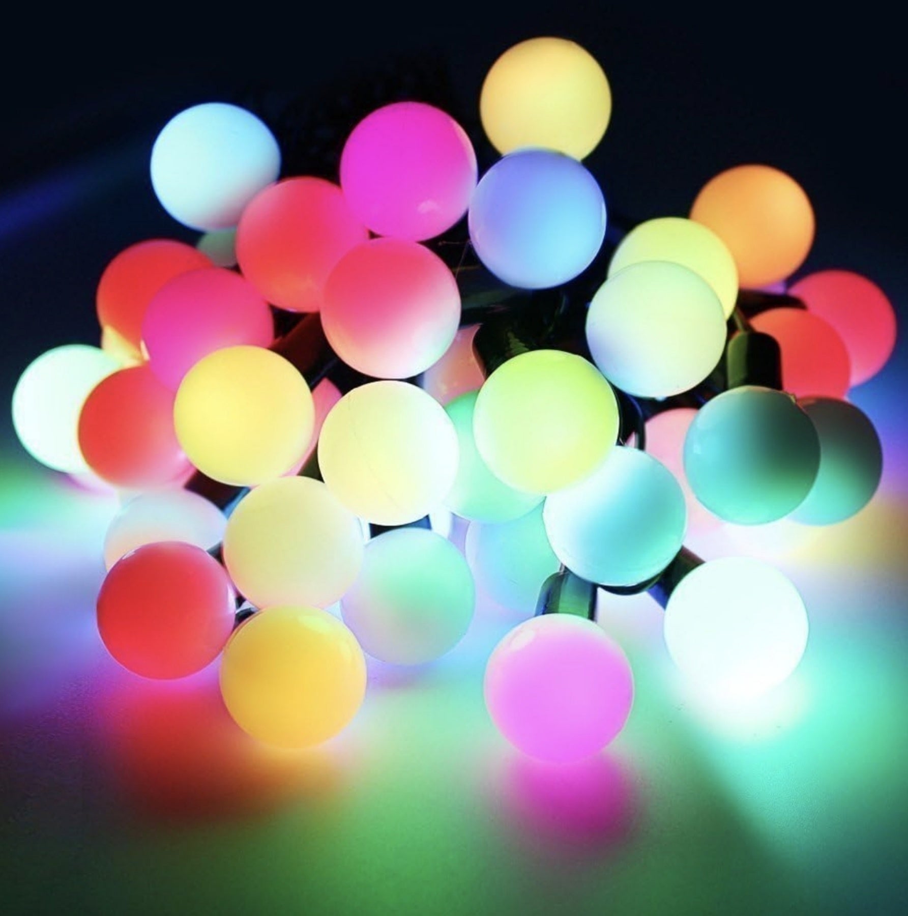 Lampice RGB 10 metara Bluetooth - Azijashop