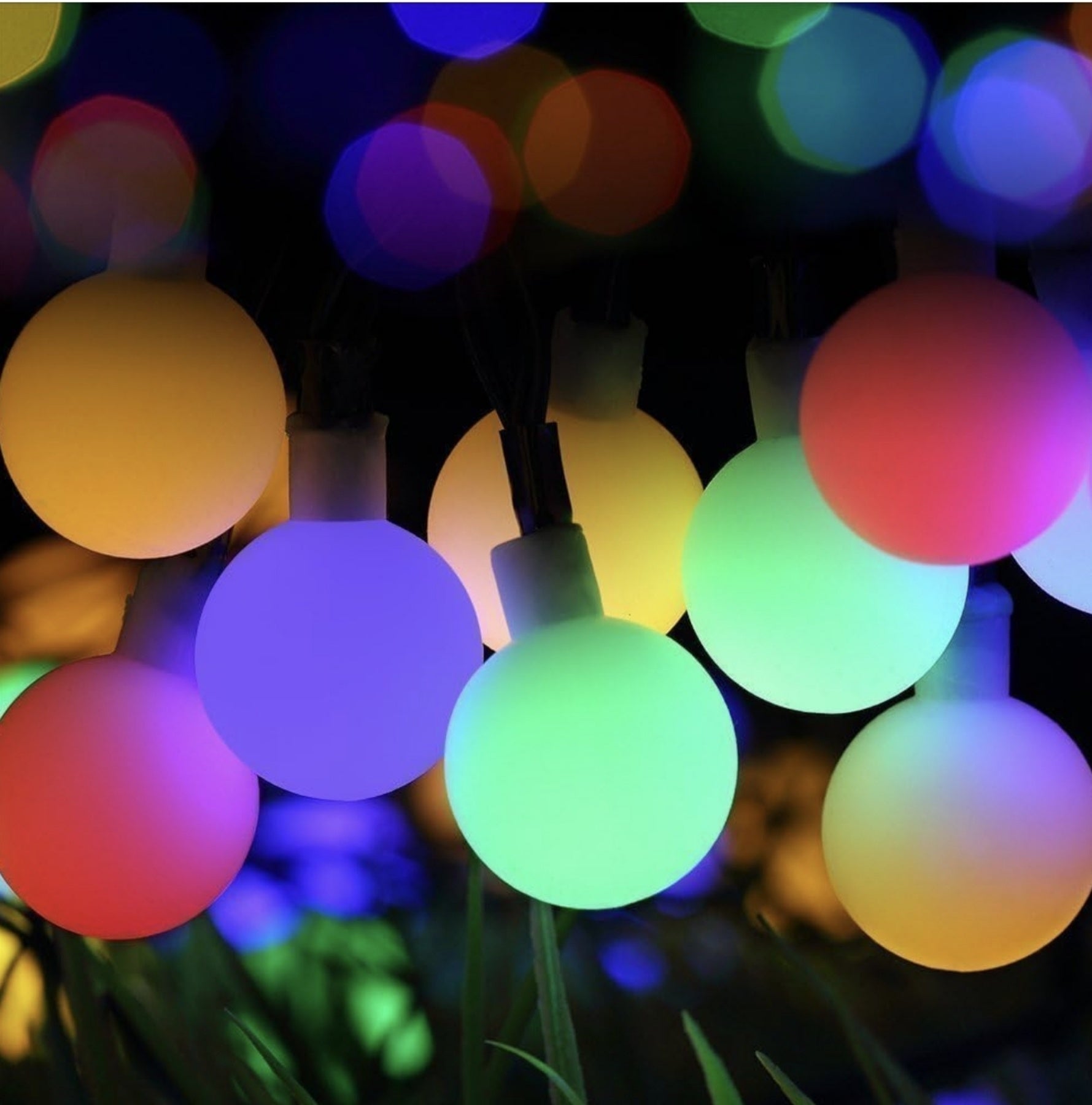 Lampice RGB 10 metara Bluetooth - Azijashop