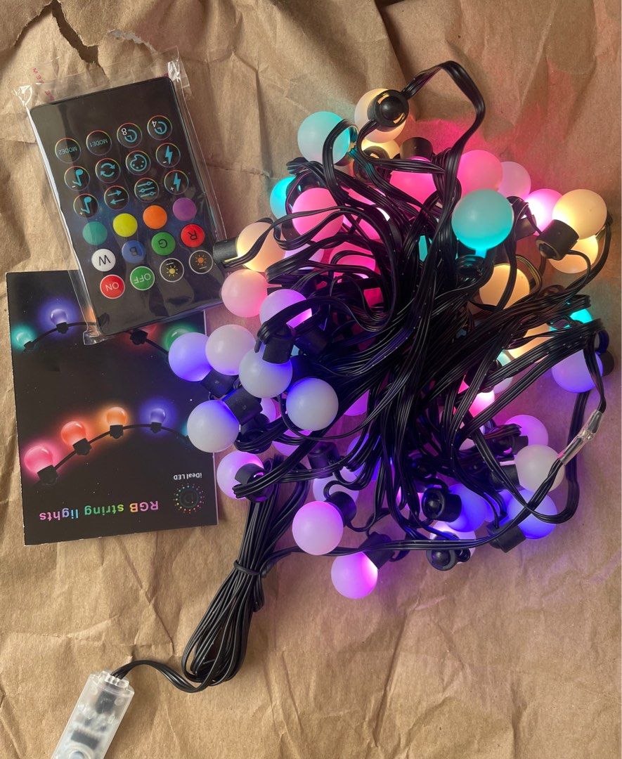 Lampice RGB 10 metara Bluetooth - Azijashop