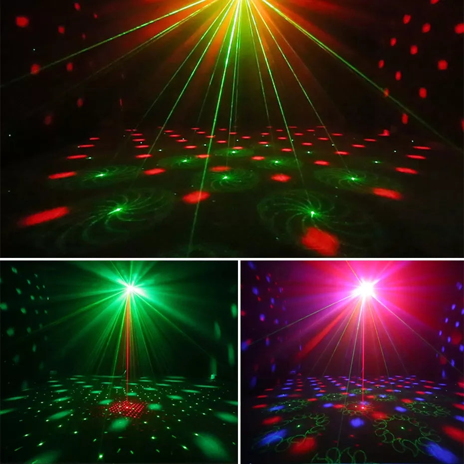 Disko lampa Party lights laser - Azijashop