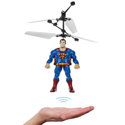 Leteći Superman helikopter igracka na senzor superheroj avion figurica