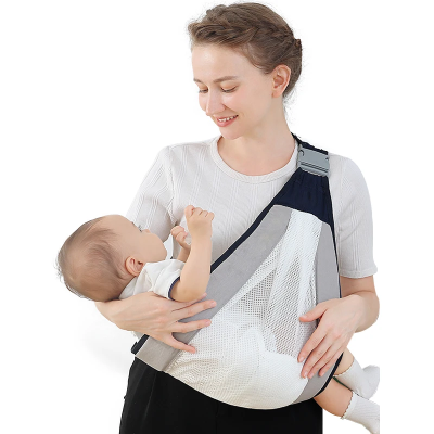 Marama nosiljka za bebe od prozračnog materijala, ergonomska nosiljka za novorodjence, baby sling, oprema za mame i bebe, lagana i udobna.