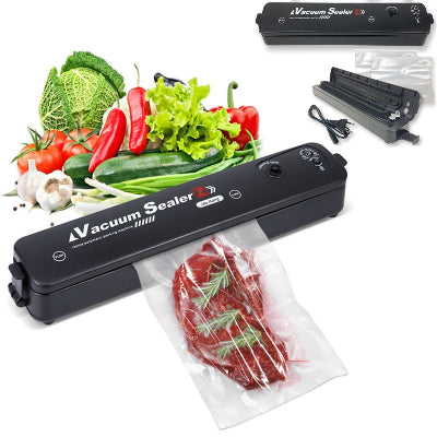 Vakuum sealer za hranu-produzite svezinu-vakumiranje mesa-povrca-kuhinjski aparat-automatska masina za pakovanje