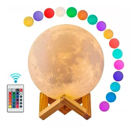 Lampa u obliku Meseca-Daljinski-14cm - Azijashop
