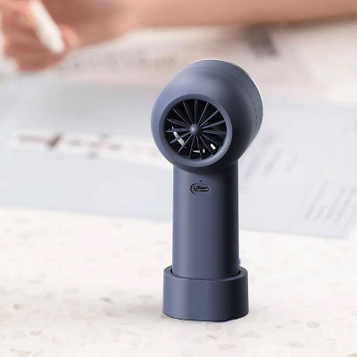 Mini ventilator visoke brzine sa jakim protokom vazduha. Kompaktan dizajn za lako nosenje i efikasno hladjenje.