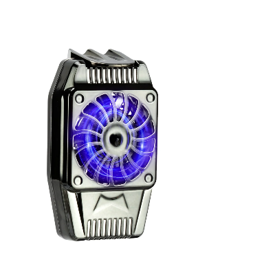 Hladnjak ventilator za mobilni telefon, gejming oprema, brzo hlađenje, sprečava pregrevanje, cooler za telefon sa osvetljenjem.