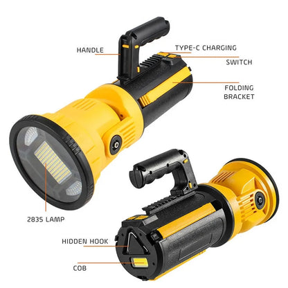 Lampa sa nagibnom glavom reflektor - Azijashop