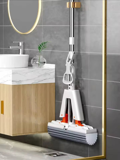 Zidni drzac za mop, brisko za podove sa stalkom, prakticno odlaganje mopa, usteda prostora za ciscenje, mop za domacinstvo.