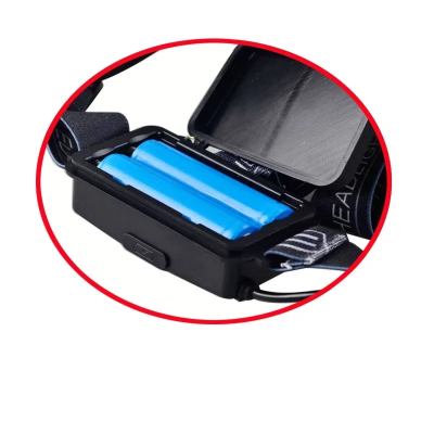 Pretinac za litijum punjive baterije naglavne lampe, led baterijska lampa za glavu, oprema za planinarenje, kampovanje i pecanje, jaki far.