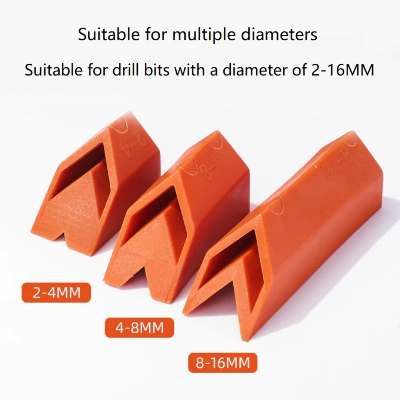 Oštrač burgija kompatibilan sa više prečnika od 2 do 16 milimetara podesivi vodiči za razlicite velicine nastavaka