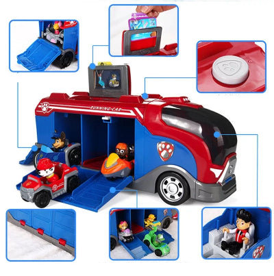 Paw Patrol Patrolni kamion detalji funkcije figure u vozilu monitor i rampa igracka za decake