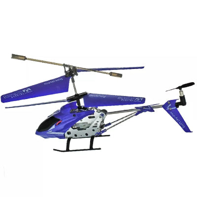 Plavi RC helikopter na daljinski upravljac Model King igracka za decake metalna konstrukcija