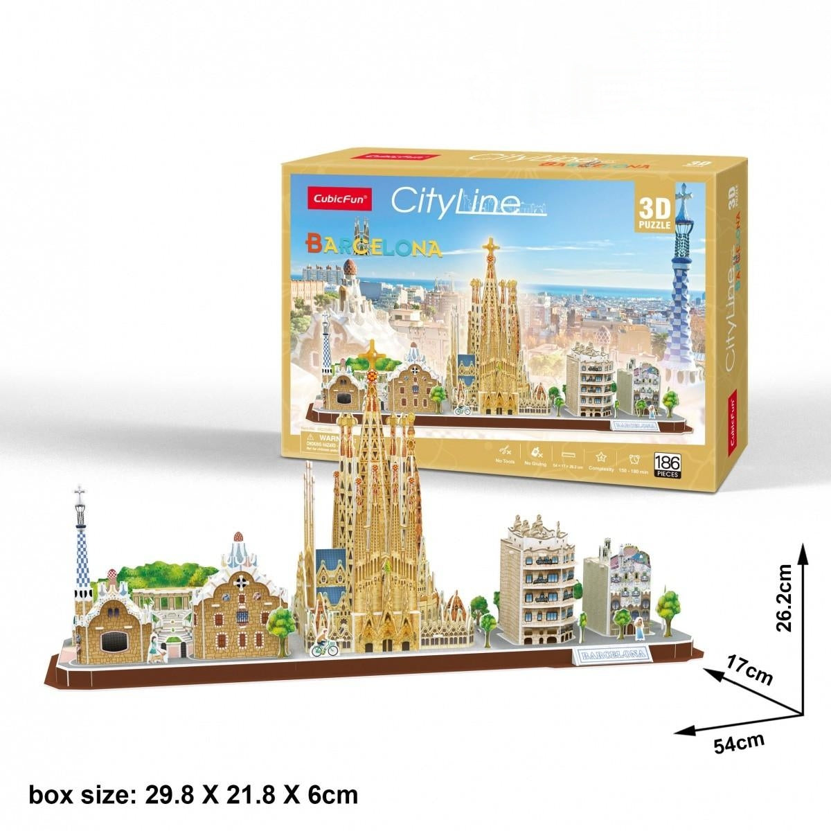 Maketa slagalica Barcelona - Azijashop