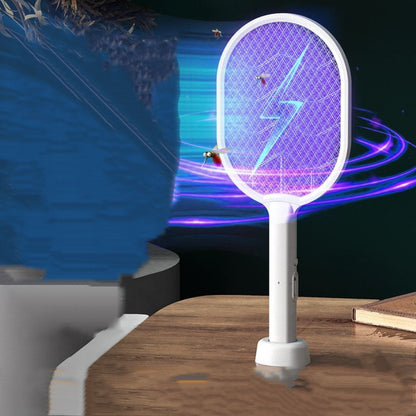 Reket za komarce sa postoljem - Azijashop