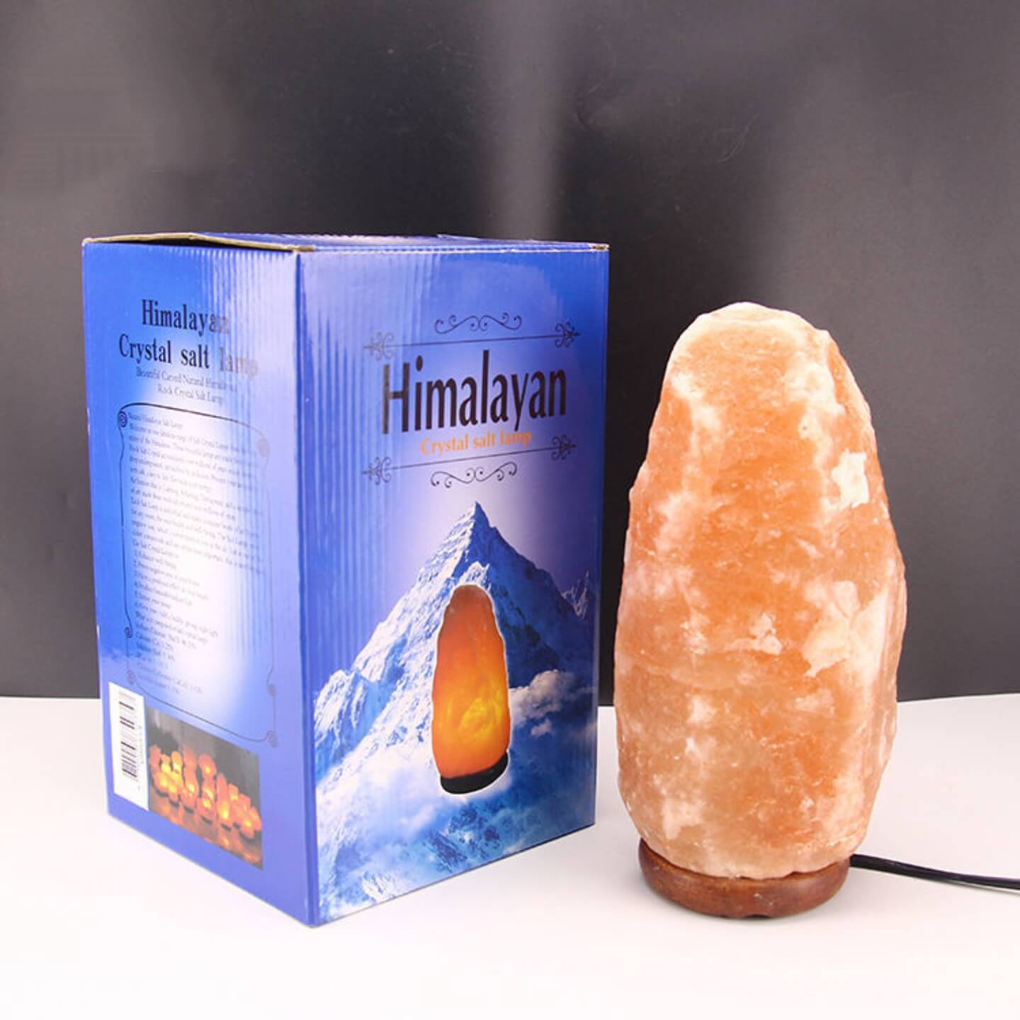 Prirodna Slana Lampa Himalaja Svetlo Oaza Mira