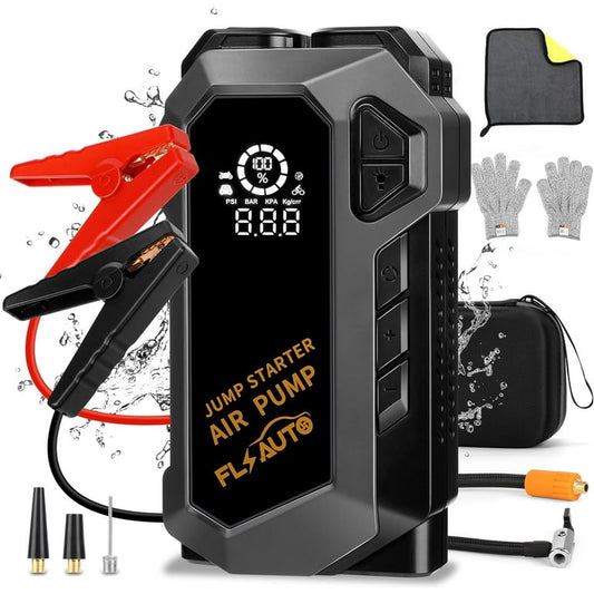 Kompresor i Starter za auto 12v 4 u 1 - Azijashop
