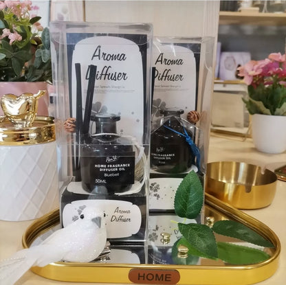 Aroma difuzor Bluebell u staklenoj bočici sa štapićima