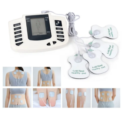 TENS EMS masazer elektrode primena bol u ledjima ramenima vratu kolenima zglobovima zatezanje misica fitnes fizioterapija