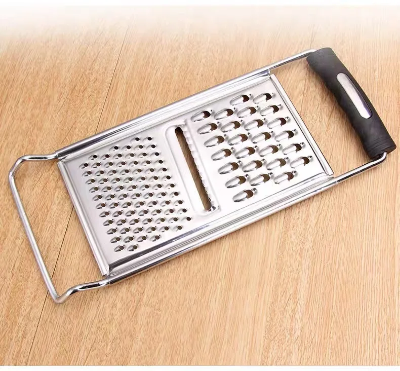 Profesionalna rendaljka sa postoljem, laka za odrzavanje. Visenamensko metalno rende za brzu pripremu hrane u kuhinji.