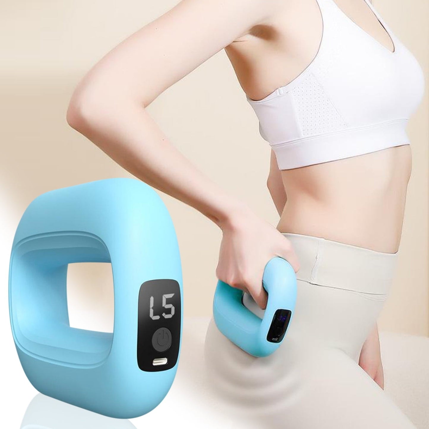 Mini Fitness Električni Fascijalni Prsten - Vaš Lični Maser za Opuštanje Mišića Azijashop