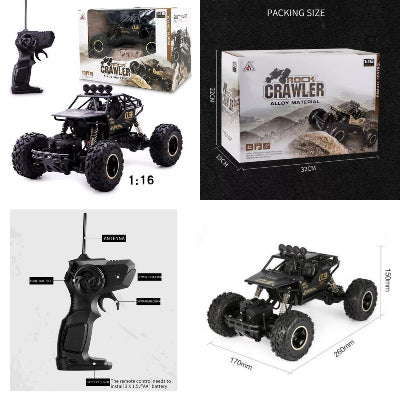 RC Crawler na daljinski 1 :16 skala sa pakovanjem kontrolerom igracka za decu poklon