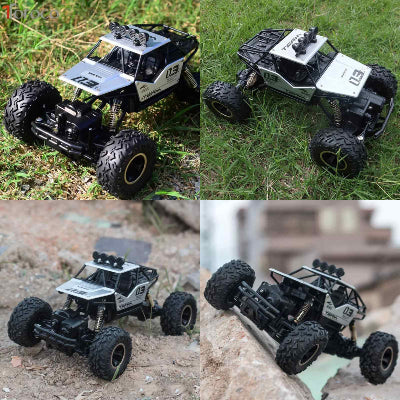 RC terensko vozilo na daljinski buggy 4x4 voznja na travi zemlji i stenama set slika