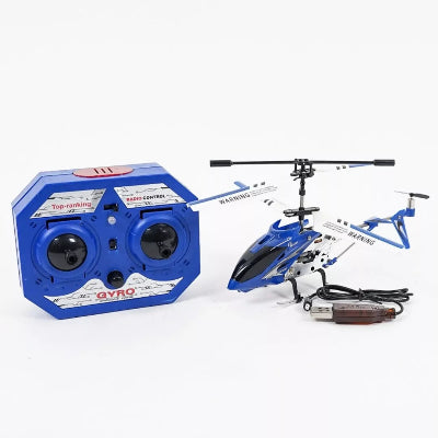RC helikopter na daljinski upravljač igracka za decu GYRO sistem plavi model