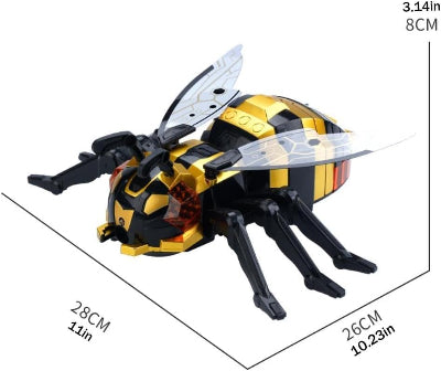 Robot pcela Osa dimenzije igracke Visina 8cm duzina 29cm Realistican poklon na daljinski
