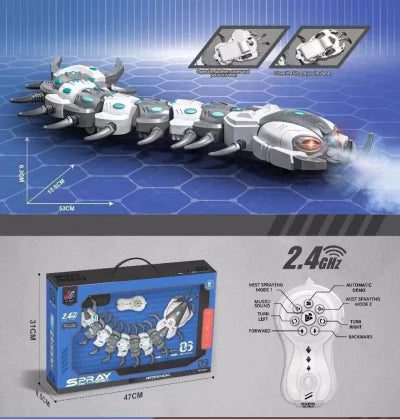 Robot stonoga funkcije na kutiji Igracka na daljinski upravljac Pomeranje kao pravi insekt Tehnologija