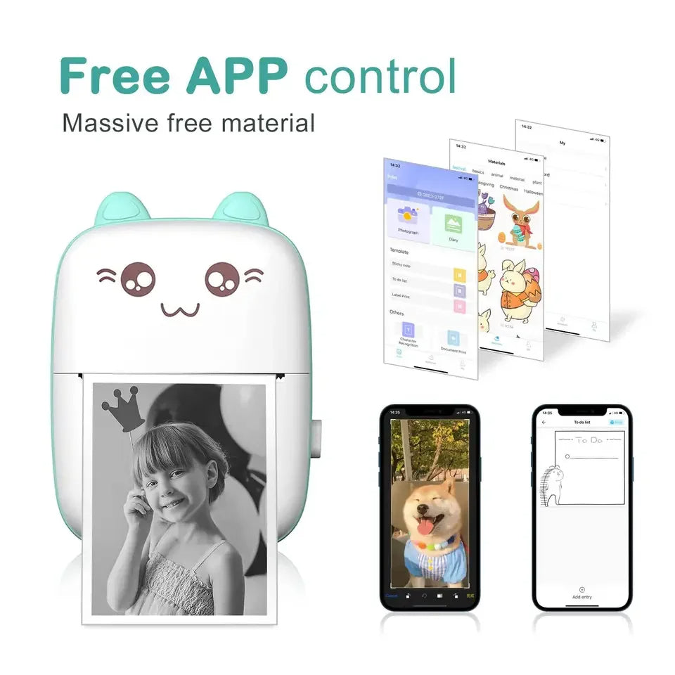 Mini printer bluetooth - Azijashop
