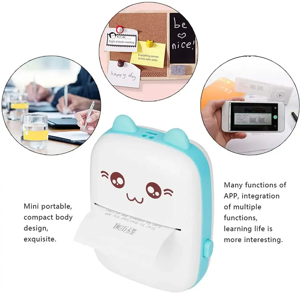 Mini printer bluetooth - Azijashop