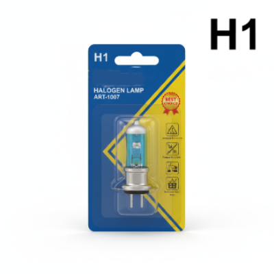 Halogena auto sijalica H1 12V plava boja za dugo i kratko svetlo visok kvalitet najbolja zamena za far